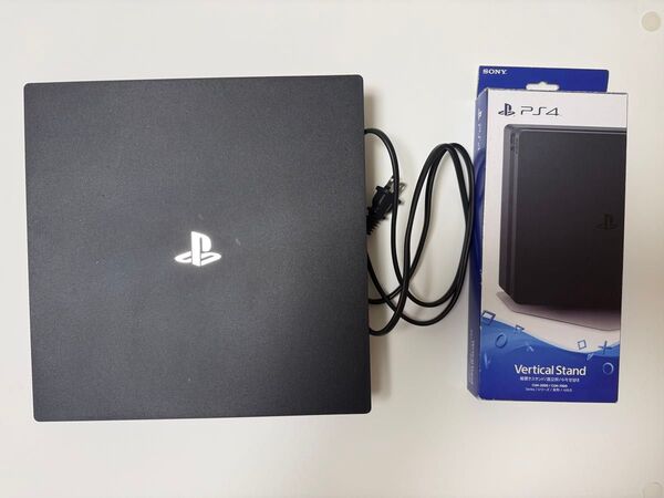 PlayStation4 Pro 本体 純正スタンド付き HDD無し 動作確認済み