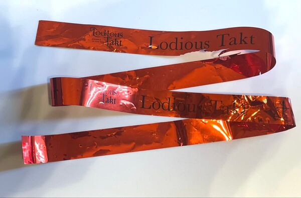 シクフォニ 有明アリーナ Lodious Takt 銀テープ フルロゴ 暇72 1本