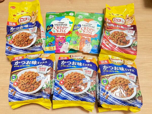 モンプチ クリスピーキッスとミオ おまとめ出品