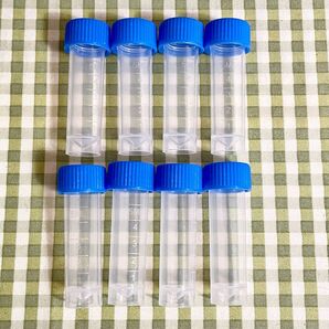 メモリ付き 5ml プラスチックボトル 8本
