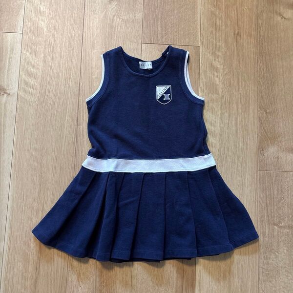 セリーヌ ジャンバースカート ワンピース 100 子供服 CELINE