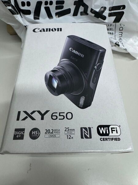 新品未使用 Canon IXY650 シルバー コンパクトデジタルカメラ キヤノン 正規品