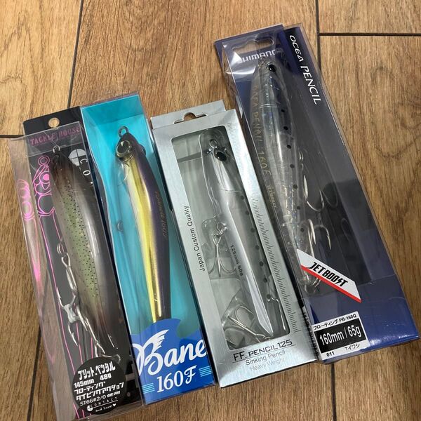 訳有品 タックルハウス ima ジーク シマノ 人気プラグ 4点セット