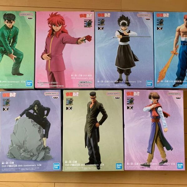 幽遊白書 dxf フィギュア 7個 セット