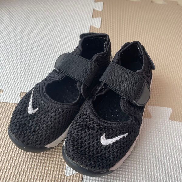 NIKE ナイキ サンダル キッズサンダル 15cm 黒 ブラック