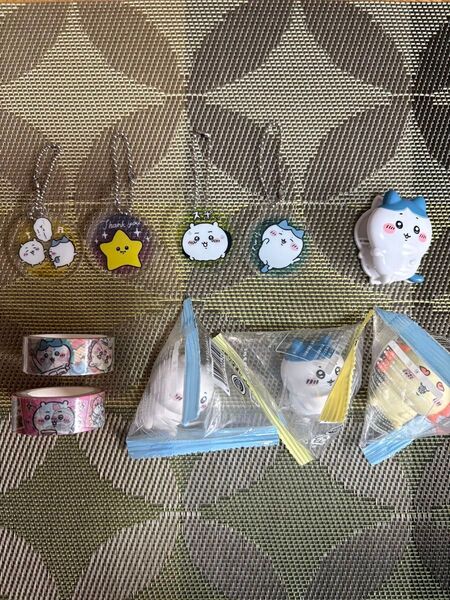 ちいかわアクリルキーホルダーマスキングテープ他