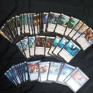 MTG FF 黒 青 コモンカード まとめ売り