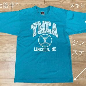 古着★アメカジ【90s'Mexico製シングルステッチ】★『フルーツオブザルーム』tシャツ メンズM