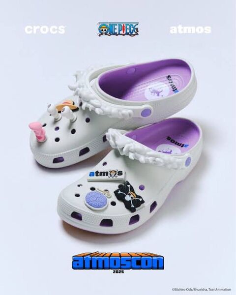 ONE PIECE x crocs x atmosトリプルコラボサンダル
