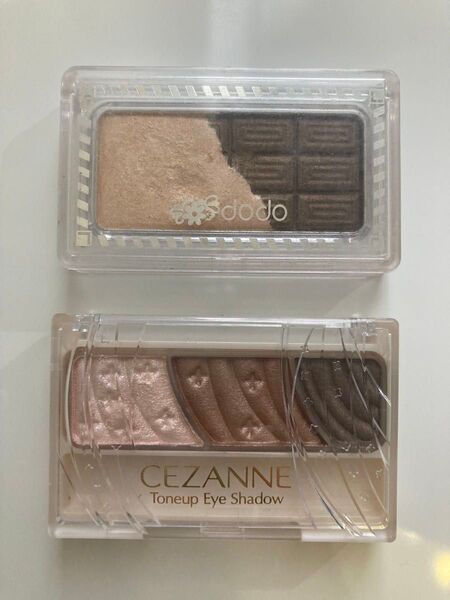 ドド チョコシャドcs20モカブラウン セザンヌトーンアップアイシャドウ04
