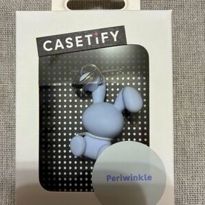 CASETiFY ウサギ Periwinkle キーチャーム