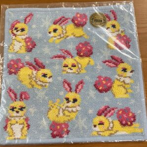 フェイラー ラブラリーバイフェイラー ハンカチタオル ポンポンバニー