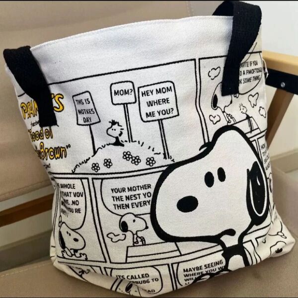SNOOPY トートバッグ スヌーピー PEANUTS