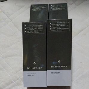 DRHAIRMIKAドクターヘアミカヘアカラーフォーム ナチュラルブラック4本