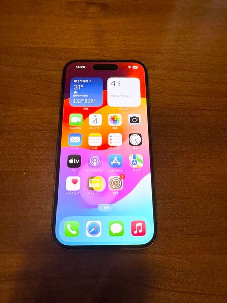 iPhone 14 Pro ディープパープル 128GB SIMフリー 美品
