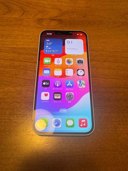 iPhone 14 128GB パープル SIMフリー 上美品