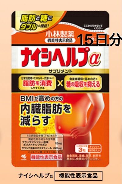 【すぐ発送】小林製薬 ナイシヘルプ お試し 15日分 試供品 25.12.17期限