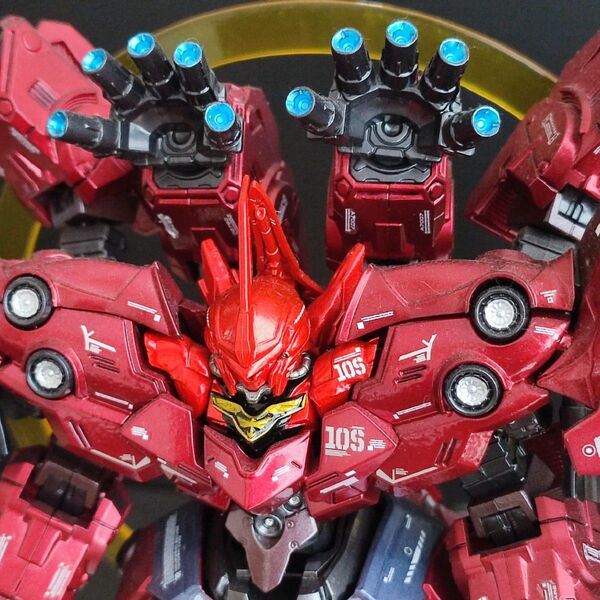 ★リペイント★ 【PB限定】 FW GUNDAM CONVERGE:CORE ネオ・ジオング フルセット(メタリックver.)