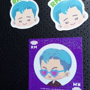 スシロー BTSインザソム RM ステッカー+ピック2枚セット