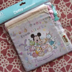 ☆ダッフィー&フレンズ☆ TDS 40 Dream-Go-Round From All of Us きんちゃく【新品・未使用品】