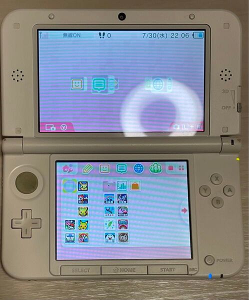 ニンテンドー3DSLL 本体 ピンク×ホワイト