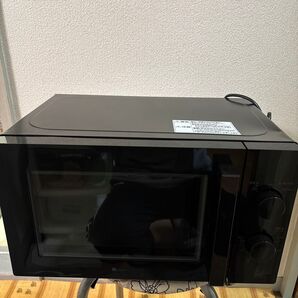 中古、ニトリ電子レンジ ブラック系 東日本仕様MM720CUKN4 2022年製。