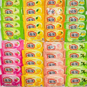 アース製薬 ONPO 温泡 こだわりゆず & こだわり桃 炭酸湯 入浴剤 8種 × 5錠 合計 40錠 アソート 詰め合わせ
