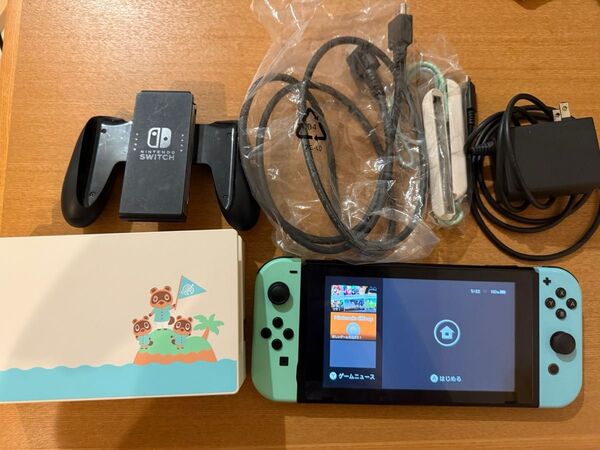 Nintendo Switch あつまれどうぶつの森仕様 任天堂 ニンテンドー 箱無し