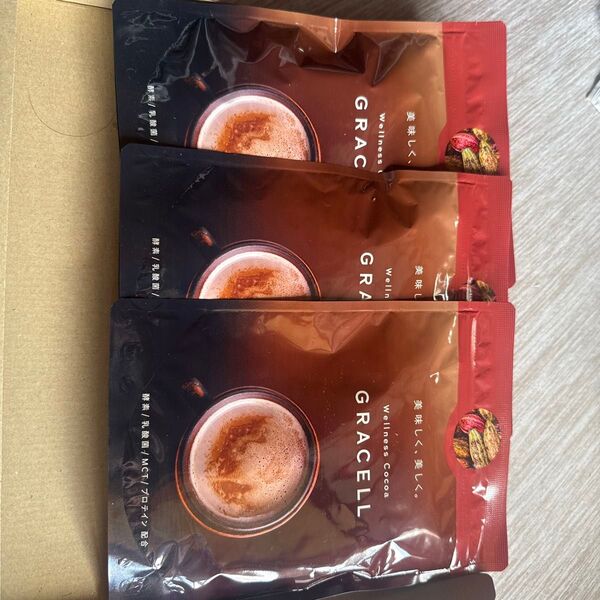 【3袋セット】GRACELL Wellness Cocoa 美味しく美しく