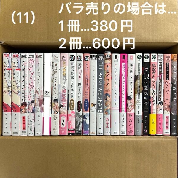 (11)BLコミックセット *バラ売り、入れ替え可。