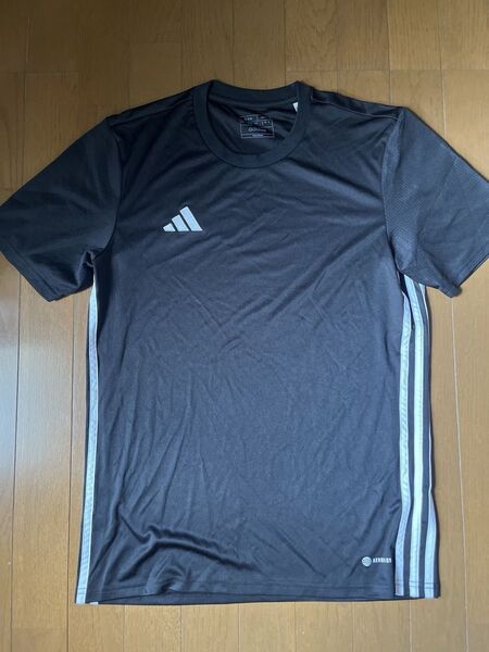 adidas アディダス 半袖Tシャツ ブラック 黒 L