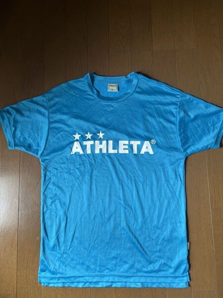 ATHLETA アスレタ 半袖Tシャツ Mサイズ 中のタグに記名あり