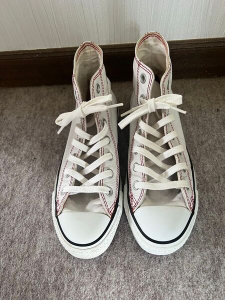 CONVERSE オールスター本革ハイカットスニーカー23.5cm