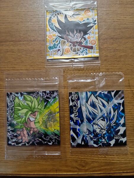ドラゴンボール 超戦士シールウエハース シール 超