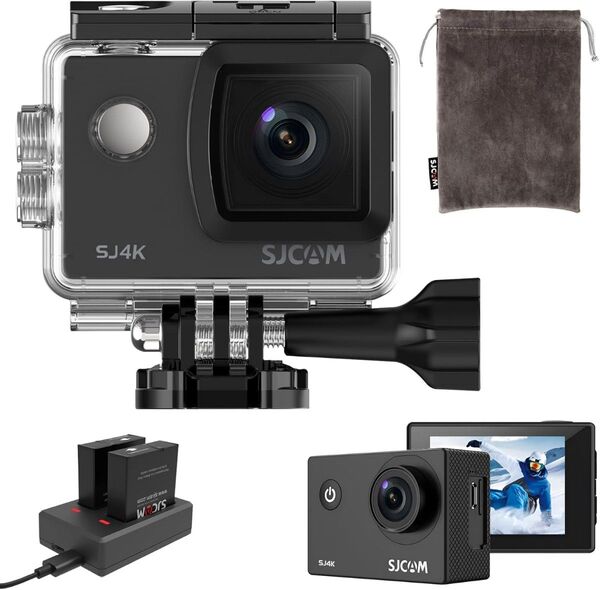 JCAM SJ4Kアクションカメラ 4K画質 40MP写真 手ブレ補正 wifi搭載 170°広角 5Xズーム