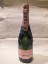ダミーボトル MOET CHANDON モエシャンドン ロゼ 750ml 空瓶 未開封 中身なし インテリア 飾り_画像1