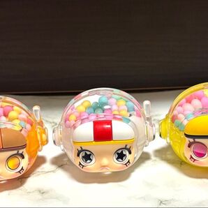 POPMART MOLLY モーリー オイルビーズ入りフィギュア 3個セット