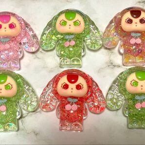 Babythree 夜光オイルビーズ入りフィギュア 6個セット