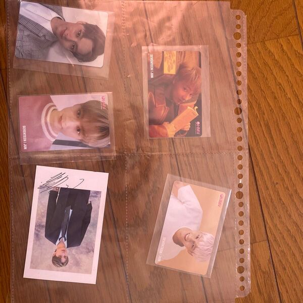 SEVENTEEN ジュン トレカandHMV特典 5枚セット