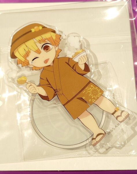 鬼滅の刃 ufotable cafe マチアソビ DINING HIROMA 花火大会 2025 我妻善逸 アクリルスタンド