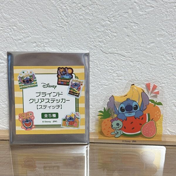スティッチ ハピネス ハワイ フェスティバル イベント限定商品 ブラインドクリアステッカー
