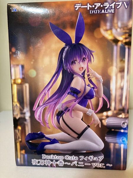 TAITO「デート・ア・ライブⅤ」Desktop Cute フィギュア 夜刀神十香 バニーver.(未開封,箱のまま)