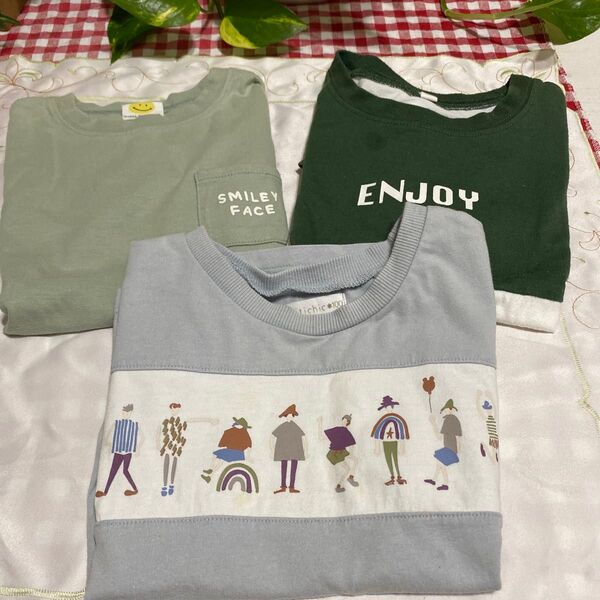 チャイルド Tシャツ サイズ100 cm3枚セット