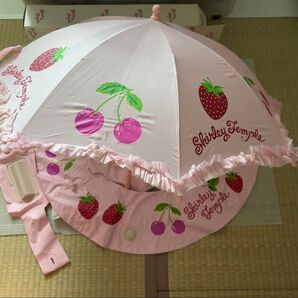 Shirley temple ノベルティ 浮き輪&パラソル セット