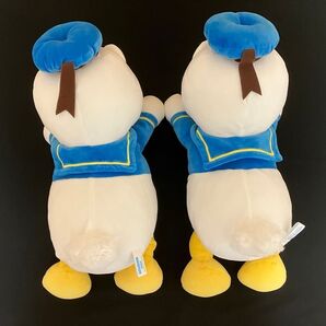 ドナルドダックのメガジャンボもちもち生地寝そべりぬいぐるみの2匹セット ディズニー