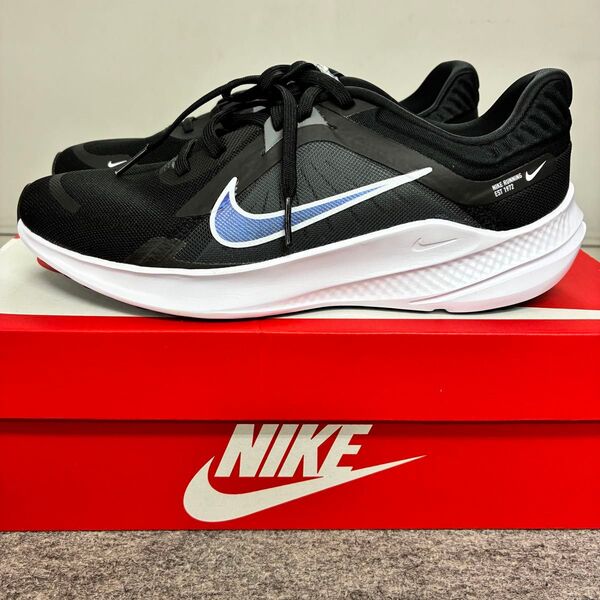 NIKEナイキレディーススニーカーランニングジョギングシューズナイキクエスト5 黒 23.5 ナイキシューズ