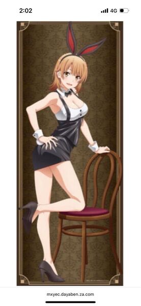 俺ガイル ほぼ等身大タペストリー 一色いろはバニーver