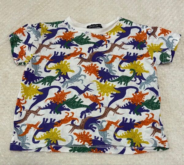 半袖Tシャツ 100 男の子 恐竜 ムージョンジョン