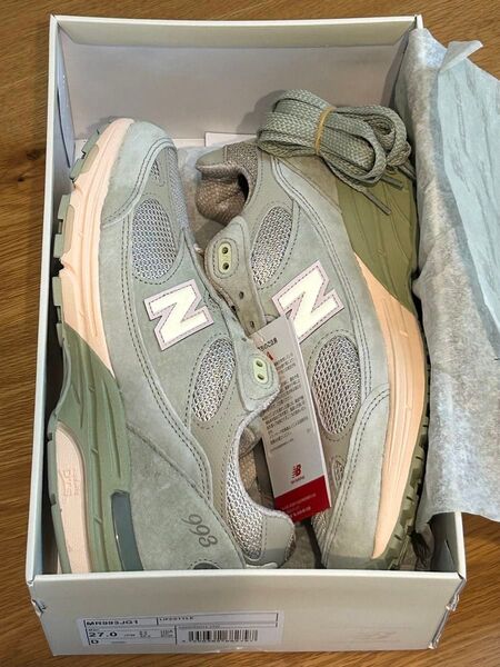 新品 Joe Freshgoods x New Balance MR993JG1 27.0cm ライトグリーングリーン