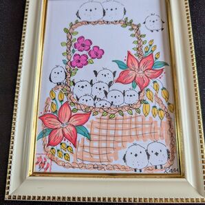 沖縄県出身の画家kariさんの原画 ペン画